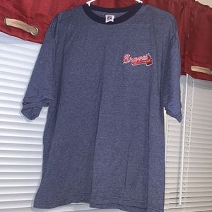 Striped Atlanta Braves Tee